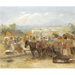 Kasznár Ring Jen? (Marcali, 1875 - ?) Szolnoki nagyvásár…