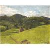 Image 1 : Benkhardt Ágost (Budapest, 1882- Budapest, 1961) Fels?bányai táj, 1943…