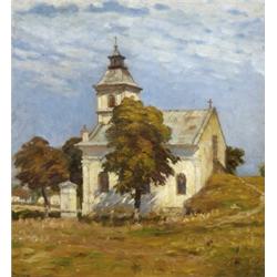 Nyilasy Sándor (Szeged, 1873 - Szeged, 1934) Templomkert…