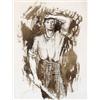 Image 1 : Berény Róbert (Budapest, 1887 - Budapest, 1953) Távolbanéz?…