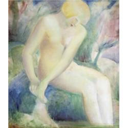 Klie Zoltán (Szekszárd, 1897 - Budapest, 1992) "Akt"…