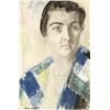 Image 1 : Vaszary János (Kaposvár, 1867 - Budapest, 1939) Hölgy gyöngysorral…