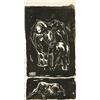 Image 1 : Kádár Béla (Budapest, 1877 - Budapest, 1956) Bivaly borjakkal,1935 körül…
