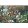 Image 1 : Szabó Vladimir (Balassagyarmat, 1905 - Budapest, 1991) Mátyás király a vadászaton…