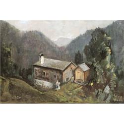 Molnár C. Pál (Battonya, 1894 - Budapest, 1984) "Altaussee", 1958…