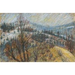 Nagy István (Csíkmindszent, 1873 - Baja, 1937) Erdélyi táj, 1919…