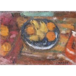 Czóbel Béla (Budapest, 1883 - Budapest, 1976) Gyümölcsök…