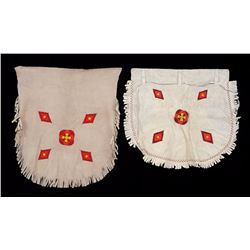 Plains Beaded Dance Apron 20"x 22"  Good Condition