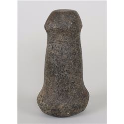 Northwest Coast Stone Maul 6 3/4" H. 3 1/2" W.