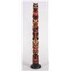 Image 2 : Tlingit Totem Carved with Four Figures Attributed to James Rudolph ca. 1920's 19" H. 3" W.  Fine Con