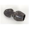 Image 1 : Early Steatite Micmac Pipe From Winnipeg, Manitoba 2 1/8" L.  Good Condition