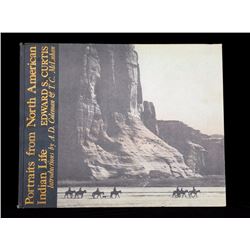 Book "Portraits of North American Indian Life" Edward Curtis Published 1972 by Outerbridge & Lazard 