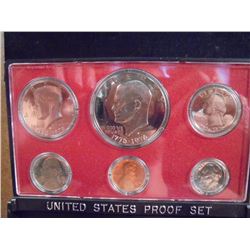 1975 US PROOF SET (WITH BOX)