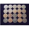 Image 1 : 20 ASSORTED 1900'S INDIAN HEAD CENTS
