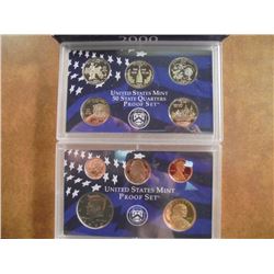 2000 US PROOF SET (WITH BOX)