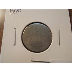 1870 SHIELD NICKEL