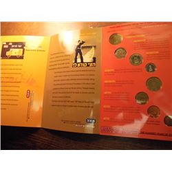 1997 ISRAEL "100 YEARS OF ZIONISM" PIEFORT MINT SET, ORIGINAL MINT PACKAGING