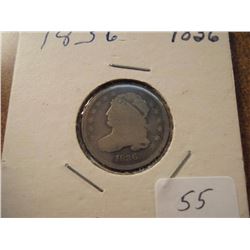 1836 CAPPED BUST DIME
