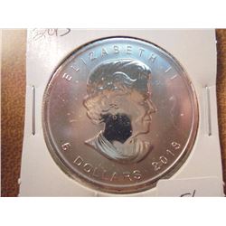 2013 CANADA SILVER $5 MAPLE LEAF (PF LIKE)
