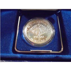 1987-P US CONSTITUTION UNC SILVER DOLLAR ORIGINAL US MINT PACKAGING