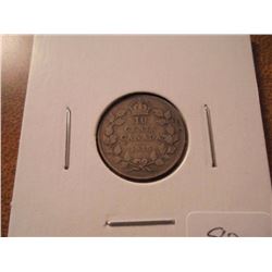 1915 CANADA SILVER 10 CENTS (SEMI-KEY)