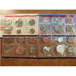 1991 & 1992 US MINT SETS P/D (WITH ENVELOPES)