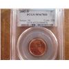 Image 1 : 2002-D LINCOLN CENT PCGS MS67RD