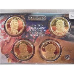 2008 US  PRESIDENTIAL DOLLAR PROOF SET NO BOX