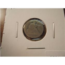 1838 SEATED LIBERTY HALF DIME