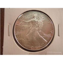 2002 AMERICAN SILVER EAGLE UNC