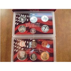 2004 US SILVER PROOF SET (WITH BOX)