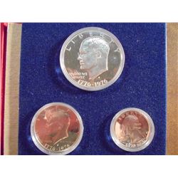 1976-S US BICENTENNIAL SILVER PROOF SET