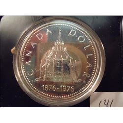 1976 CANADA PARLIMENT PROOF SILVER DOLLAR .3750 OZ. ASW