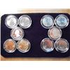Image 2 : 2-50 STATE QUARTERS SETS SEE DESCRIPTION 2011 GLACIER P/D/S AND P & D 24KT GOLD PLATED AND 2012 EL Y