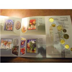 1998 "ART ON MEDALS" ISRAEL OFFICIAL PIEFORT SET ORIGINAL MINT PACKAGING