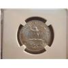 Image 2 : 1960-D WASHINGTON SILVER QUARTER NGC MS64