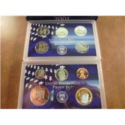 2001 US PROOF SET (WITH BOX)