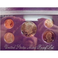 1991 US PROOF SET (WITH BOX)