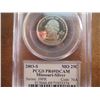 Image 1 : 2003-S SILVER MISSOURI QUARTER PCGS PR69 DCAM