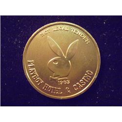 1983 PLAYBOY HOTEL AND CASINO REEL WINNERS CLUB TOKEN