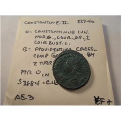 337-340 A.D. CONSTANTINE I ANCIENT COIN