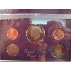 1986 US PROOF SET (WITH BOX)
