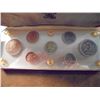 Image 2 : 1969 SEYCHELLES 7 COIN PROOF SET ORIGINAL MINT PACKAGING