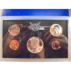 1969 US PROOF SET WITH BOX, 40% SILVER JFK HALF