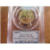 Image 1 : 2008-P JACKSON DOLLAR PCGS MS66 POS. B 1ST DAY ISSUE