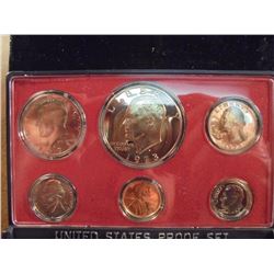 1973 US PROOF SET (WITH BOX)