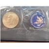 Image 1 : 1972-S  IKE SILVER DOLLAR UNCIRCULATED (BLUE PACK)