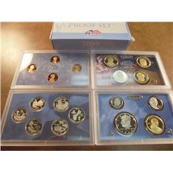 2009 US PROOF SET (WITH BOX) 18 PIECES