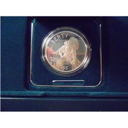 1995-S CIVIL WAR BATTLEFIELD PF SILVER DOLLAR ORIGINAL US MINT PACKAGING