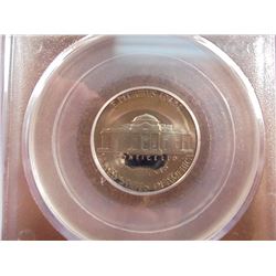 1991-S JEFFERSON NICKEL PCGS PR69 DCAM